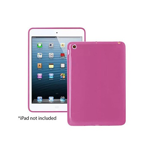Xtreme Cables 51750 Flavor Shell Soft Gel Case for iPad Mini - Pink