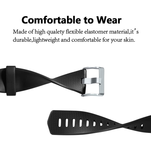 navor Replacement Compatible for Fitbit Charge 2 Bands, Adjustable Replacement Sport Strap Smartwatch Fitness Wristband