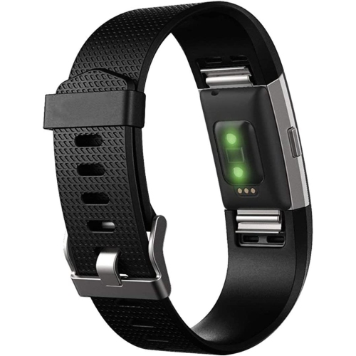 2 Pack Sport Band Compatible with Fitbit Charge 2 Bands, Adjustable Replacement Sport Strap Wristband for Fitbit Charge 2 Smartwatch Heart Rate