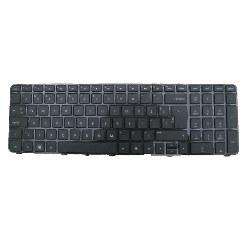 New Genuine HP Compaq Pavilion DV7-4000 DV7-4100 DV7-5000 Series Keyboard Black US With Frame 605344-001