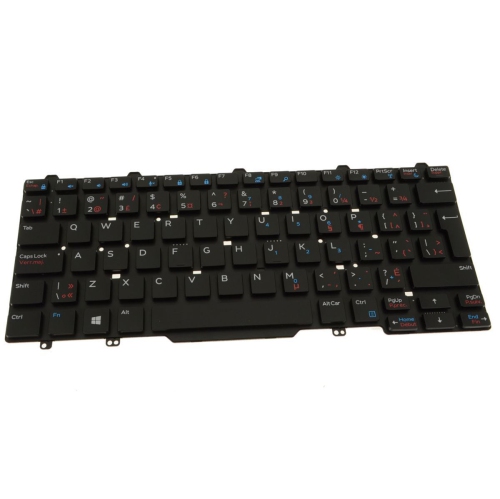 DELL  New Latitude 9Z.nb2Uw.a2M Nsk-Lkauw 6M.4Oakb.009 Canadian Bilingual Keyboard 8Xkkj 08Xkkj Cn-08Xkkj