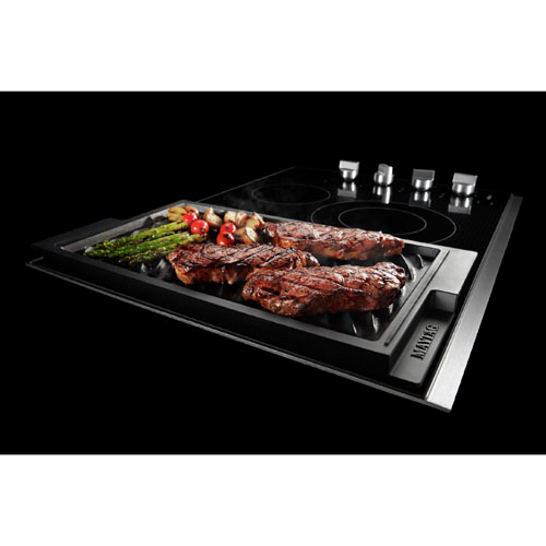 Maytag 30" 4-Element Electric Cooktop - Stainless Steel