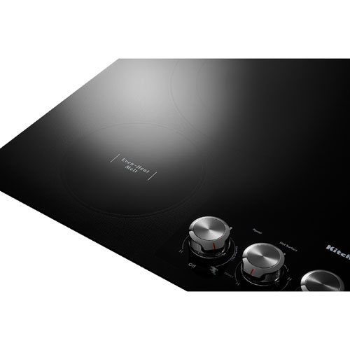 KitchenAid 36" 5-Element Electric Cooktop - Black