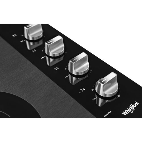 Whirlpool 30" 4-Element Electric Cooktop (WCE55US0HS) - Stainless Steel