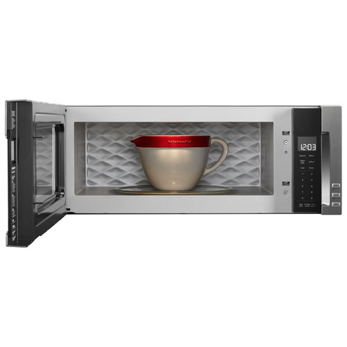 Kitchenaid 30" Over-The-Range Microwave Hood Combo - 1.1 Cu. Ft. - Stainless Steel