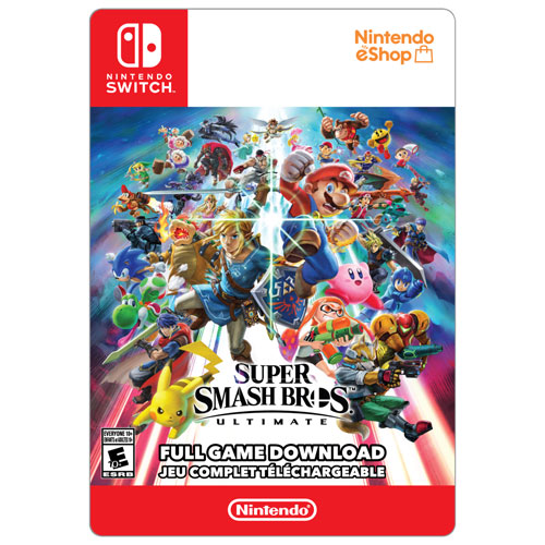 super smash bros ultimate switch game backup