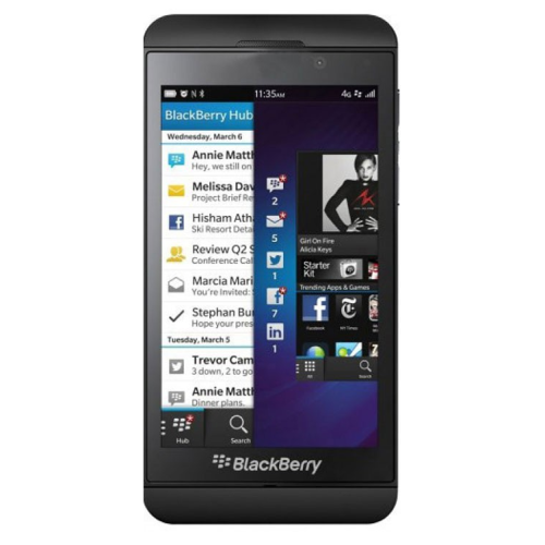 BlackBerry Z10 - Black - STL100-3 - - Certified Pre-Owned