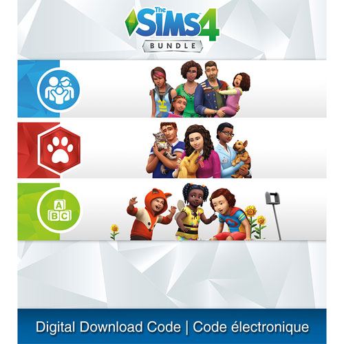 Collection Les Sims 4 Ps4 Chiens Chatsêtre Parentkit Dobjets Bambins Téléchargement Numér