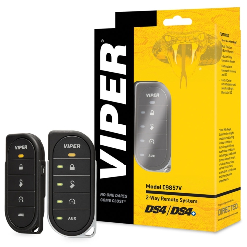 Viper D9857V 2-Way 5-Button Rechargeable Long-Range LED Remote