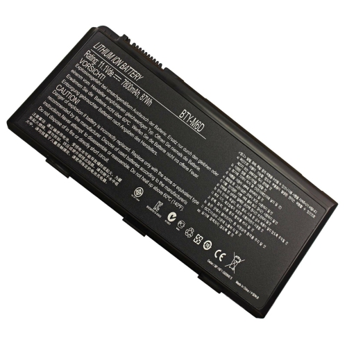 New Genuine MSI GT680-055AU GT680-057AU GT680R-008US GX680-204JP Battery 87Wh