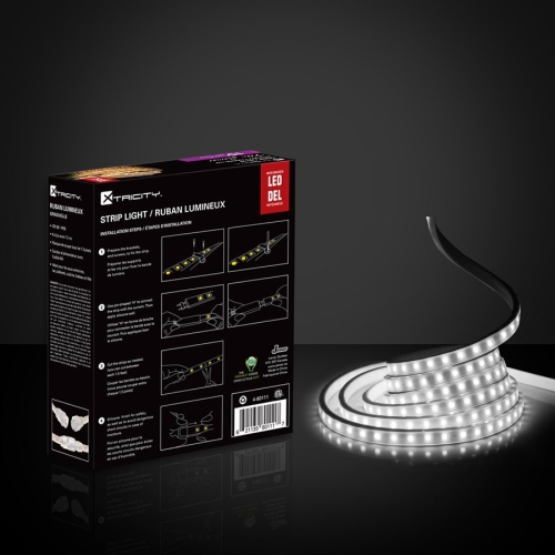Xtricity flexible led strip 15 feet/8w-3''/120v/5000k/White Indoor and Outdoor