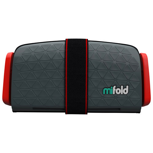mifold Grab-and-Go Booster Car Seat - Slate Grey