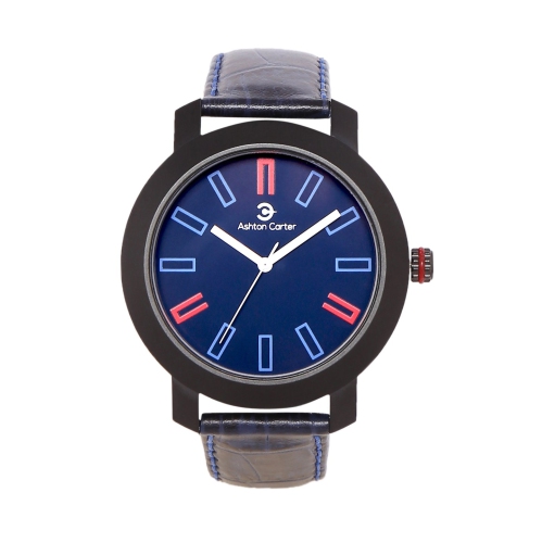 Ashton Carter Casual Blue / Black Watch - AC-1012-A