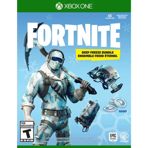 fortnite deep freeze bundle xbox one xbox one games best buy canada - fortnite how to play claw xbox