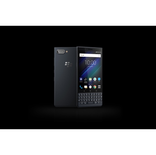 Refurbished - BlackBerry KEY2 LE - BBE100-2 Unlocked (64GB) Slate - Certified Pre-Owned