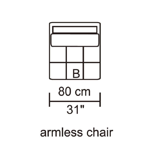 Husky® Leggo Sectional Sofa - LHS Chaise – Grey