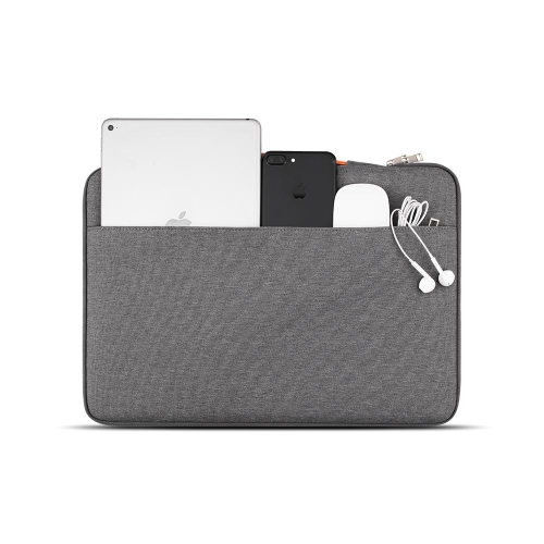 JCPal Professional Style 15" Laptop Sleeve, Gray