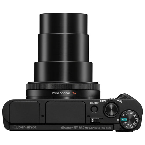 Sony Cyber-shot HX99 Wi-Fi 18.2MP 28x Optical Zoom Digital Camera - Black