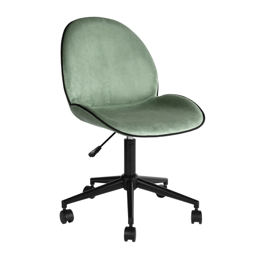 Fabric Velvet Modern Adjustable Desk Chair Home Office Chair