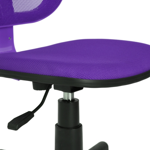 Swiveling Mesh Mid-back Student Task Chair(Purple)