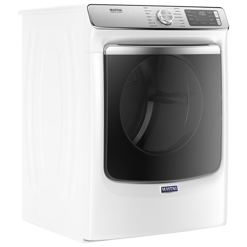 Sécheuse électrique à vapeur de 7,4 pi³ de Maytag - Blanc
