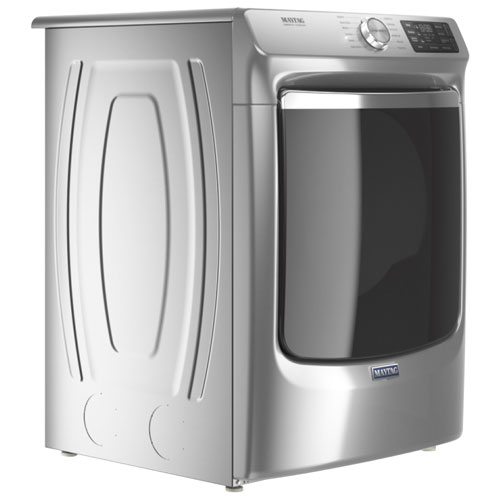 Maytag 7.4 Cu. Ft. Gas Steam Dryer - Chrome Shadow