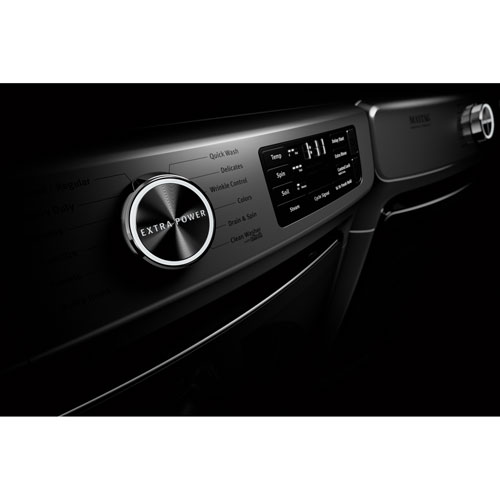 Maytag 7.4 Cu. Ft. Gas Steam Dryer - Chrome Shadow