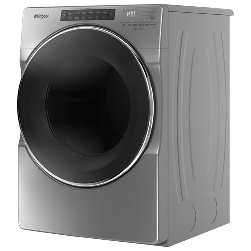 Whirlpool 7.4 Cu. Ft. Electric Steam Dryer (YWED6620HC) - Chrome Shadow