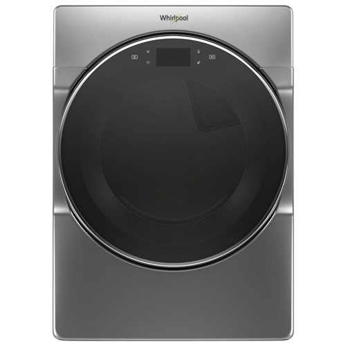 Whirlpool 7.4 Cu. Ft. Gas Steam Dryer - Chrome Shadow