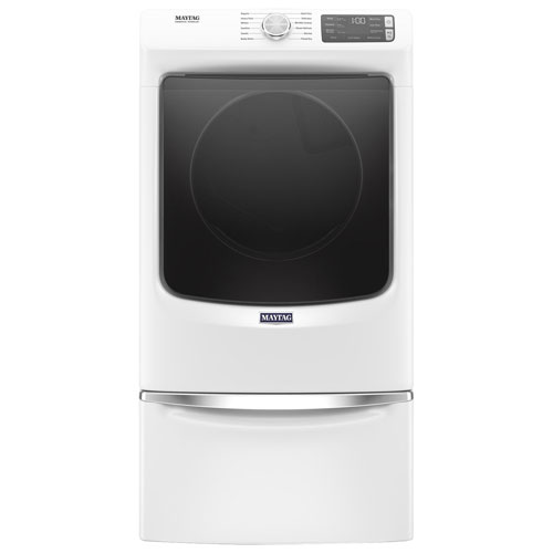 Maytag 7.4 Cu. Ft. Electric Steam Dryer - White