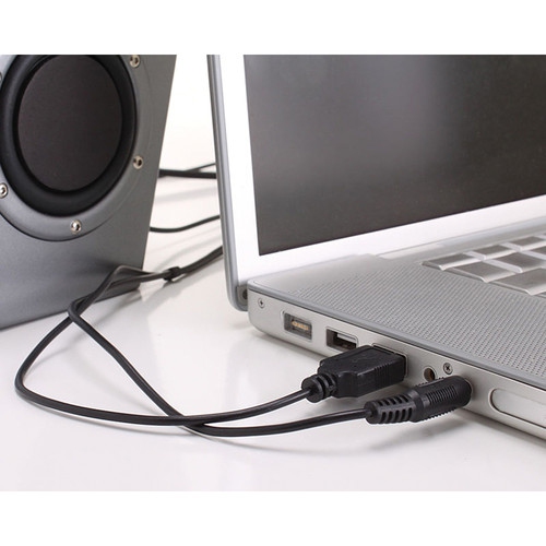 GOgroove SonaVERSE 02 USB-Powered Speakers with Dual Side-Firing Passive Woofers