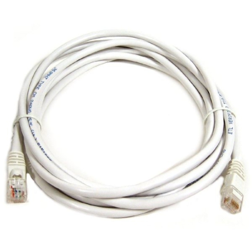 Câble réseau UTP CAT5e de 5 pi - Blanc - TechCraft