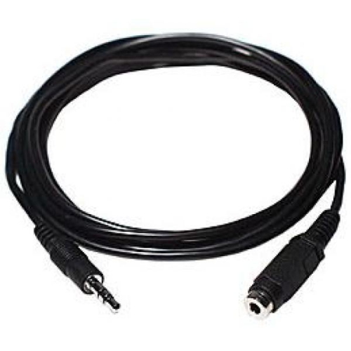 TECH CRAFT  6' Premium 3.5MM Stereo Extension Cable (Male/female)- Techcraft