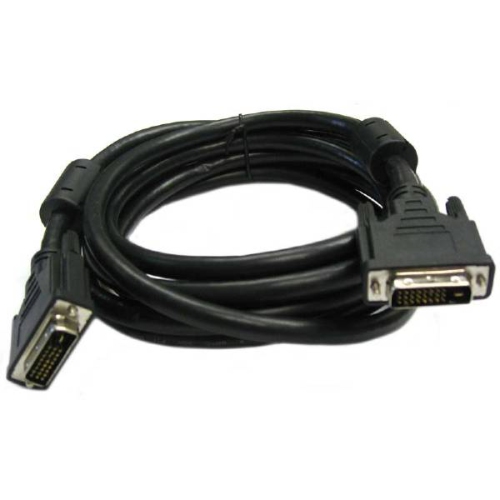 6.5 ft. Dual Link DVI-D Cable (M/M) - 9.9 Gbps - Black -TechCraft