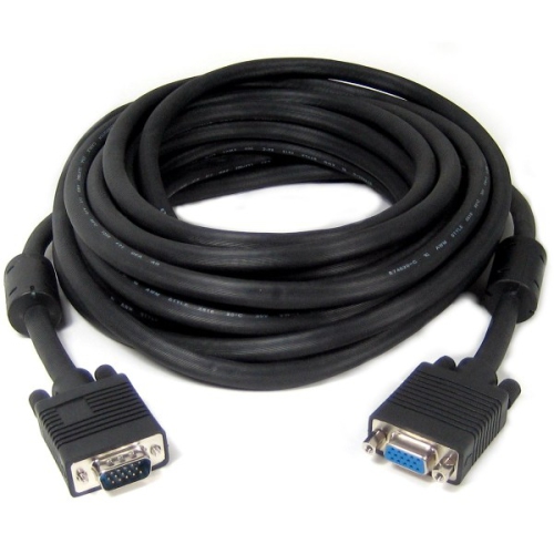 6' High Resolution Coax VGA Extension Cablewith Ferrite - TechCraft
