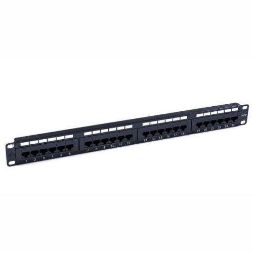 24 Port Patch Panel - CAT5e 110 T568A or T568B