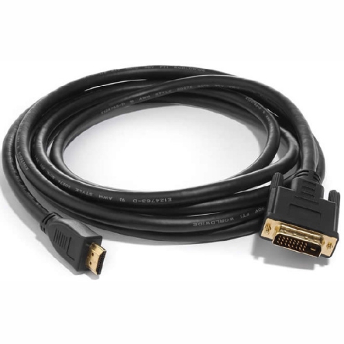 TECH CRAFT  50 Ft. Single Link Dvi-D to HDMI Cable (M/m) - 24Awg - Techcraft