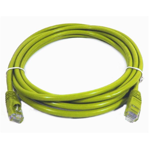 TECH CRAFT  50' Cat5E (350 Mhz) Utp Network Cable - - Techcraft In Yellow