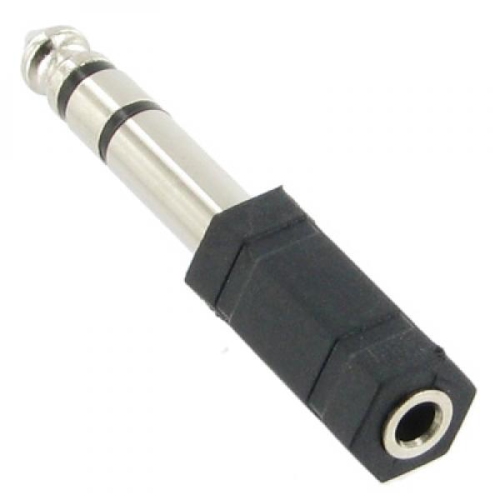 1/4" Male to 3.5mm Female Stereo Adapter - TechCraft