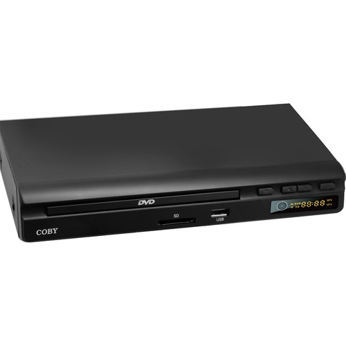 Lecteur DVD CDV-30 2.0 canaux de Coby avec entrée USB