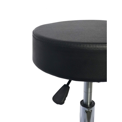 Livearty Round Height Adjustable Rolling Stool, Drafting Stool for Spa Facial Massage Tattoo Doctor Technician Office Home