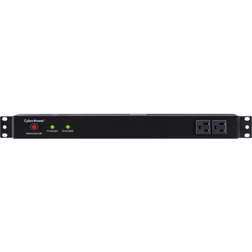 CYBER POWER  Cyberpower Rackbar Surge Suppressor Rm 1U Rkbs15S2F10R 15A 12-Outlet