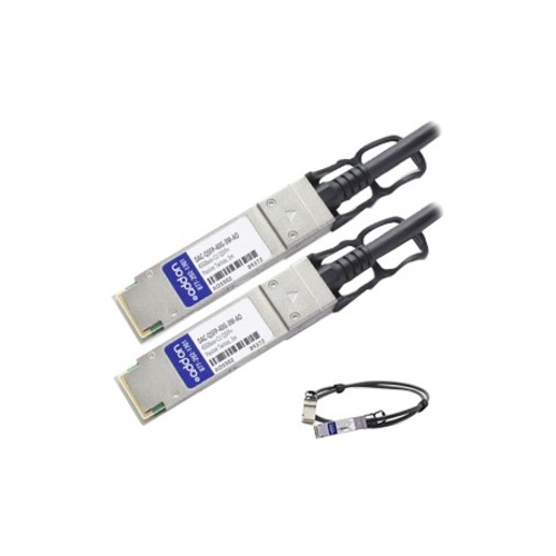 AddOn Dell DAC-QSFP-40G-3M Compatible TAA Compliant 40GBase-CU QSFP+ to QSFP+ Direct Attach Cable