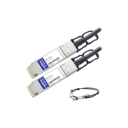 AddOn NetAPP X6595-R6 Compatible TAA Compliant 40GBase-CU QSFP+ to QSFP+ Direct Attach Cable