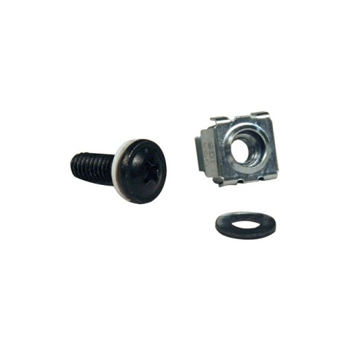 SmartRack Square Hole Hardware Kit with 50 M6 screws and washers