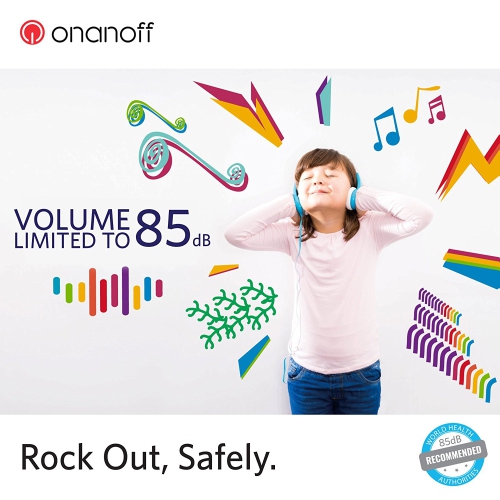 Écouteurs pour enfants à limitation du volume | durables; confortables et personnalisables | répartiteur d’écouteurs intégré