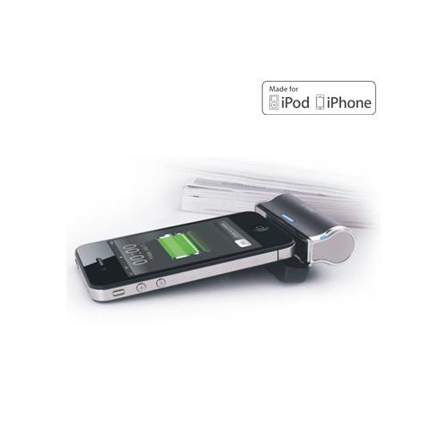 iWalk [Link2500i] 2500 mAh Rechargable Backup Docking Battery for iPhone 4s/4, 3Gs/3G, and more [Apple Certified]
