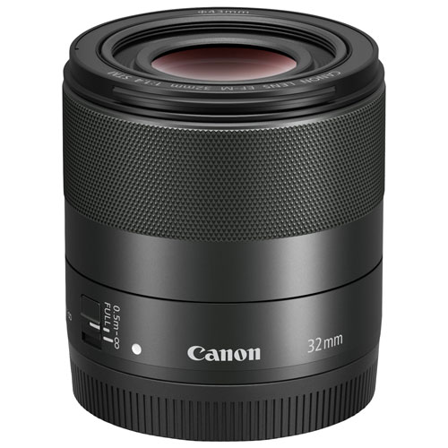Canon EF-M 32mm f/1.4 STM Lens - Black