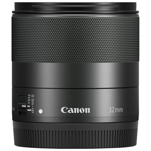 Canon EF-M 32mm f/1.4 STM Lens - Black | Best Buy Canada