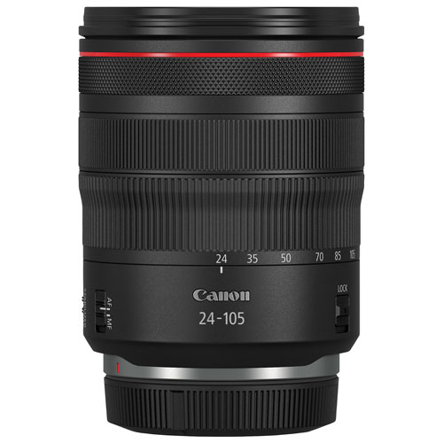 Canon RF 24-105mm f/4L IS USM Lens - Black | Best Buy Canada